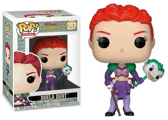 

Funko POP! Герои, коллекционная фигурка, DC Bombshells, Duela Dent