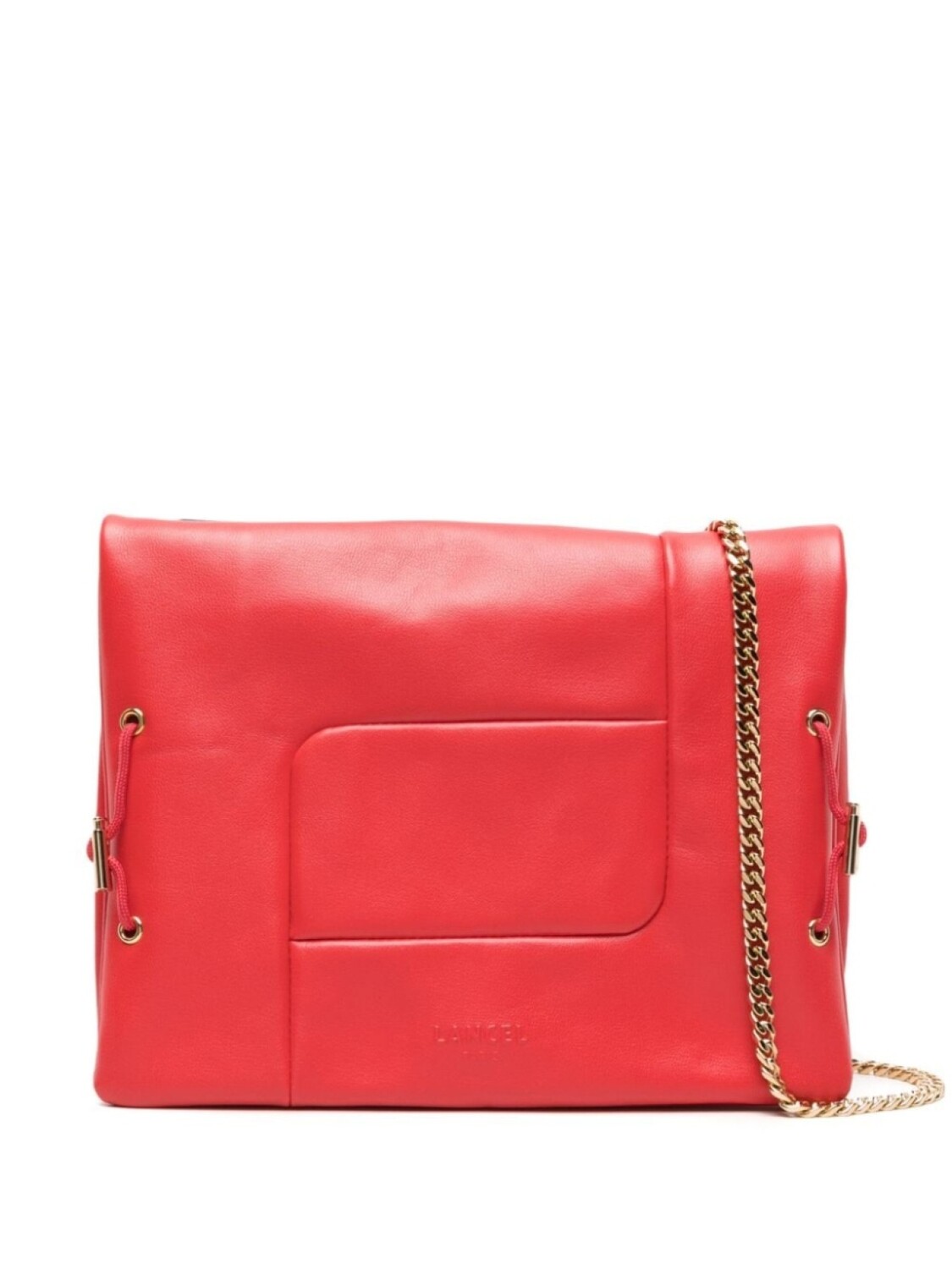 

Lancel сумка на плечо с тисненым логотипом, красный