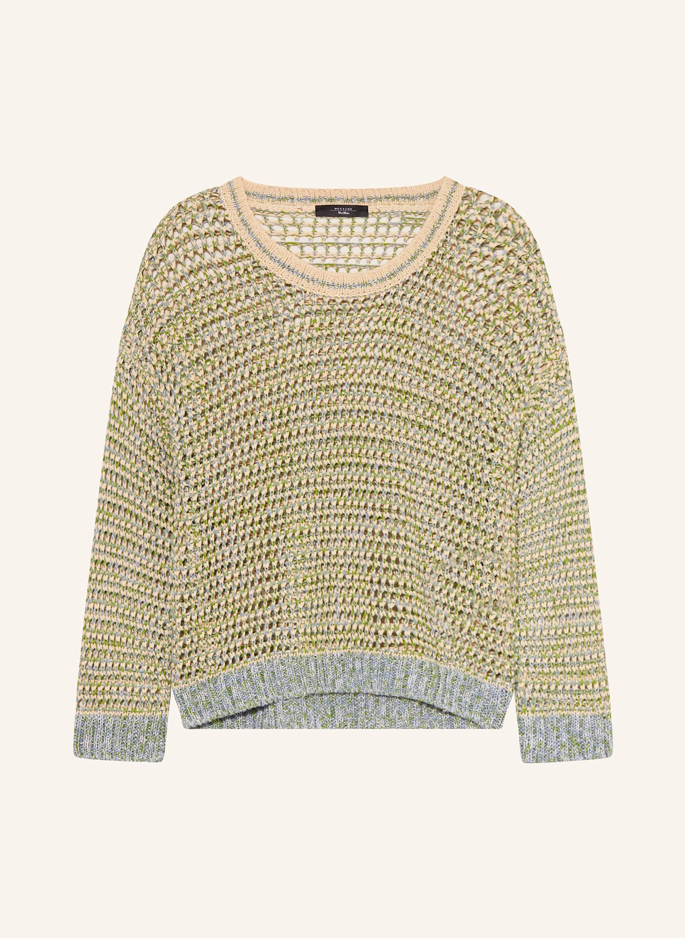 

Свитер люто с льном Weekend Max Mara, мультиколор