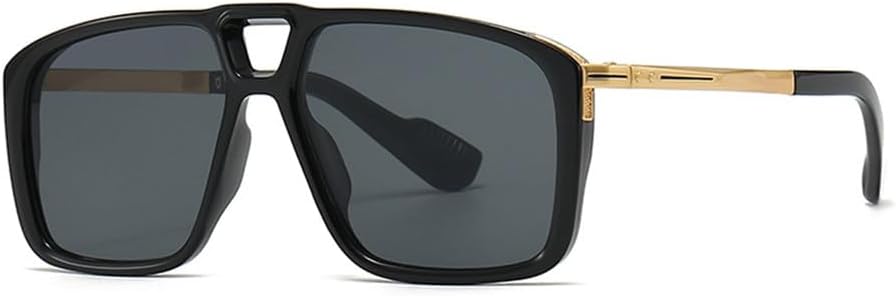 

Мужские солнцезащитные очки Retro Shades с градиентным цветом, очки для водителя, защита от солнца, зеркальные солнцезащитные очки UV400 для езды на открытом воздухе KTUCN, C1black