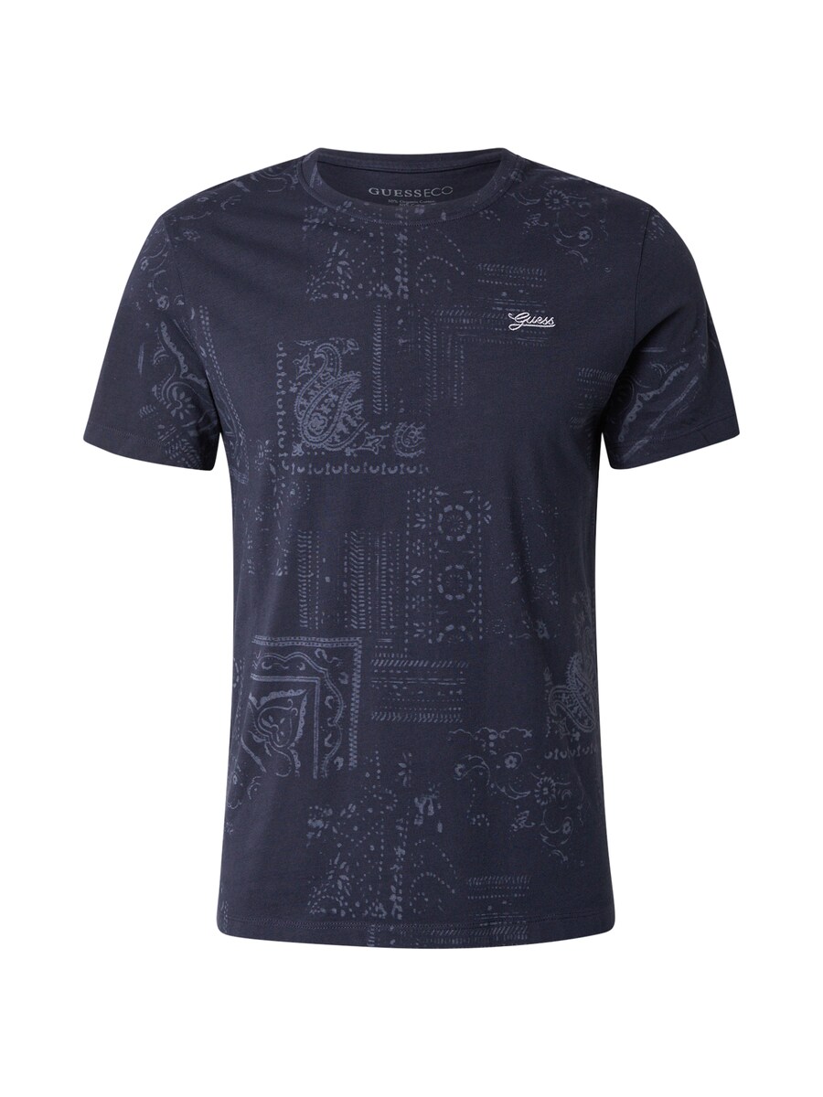 

Классическая футболка GUESS Shirt, цвет opal/dark blue