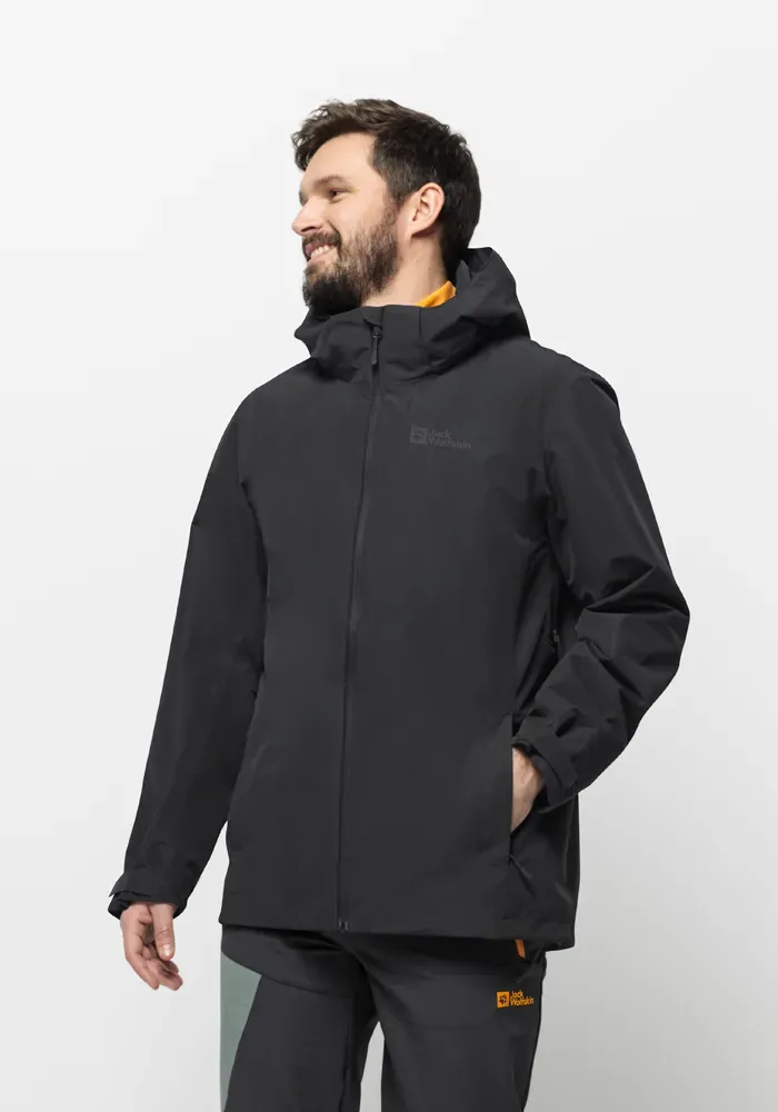 

Функциональная куртка Jack Wolfskin "FERNBLICK 2L JKT M", с капюшоном, черный