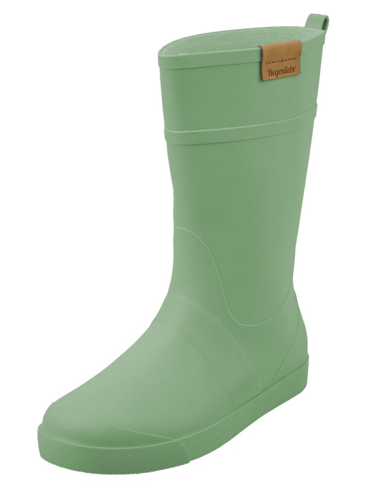 Резиновые сапоги Regenliebe Gummistiefel Summer Rain, светло-зеленый — фото 2