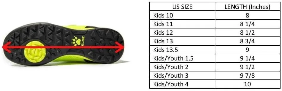 

Футбольные бутсы KELME без шнурков для детей и подростков - футзал или футбольная обувь для игры на траве для мальчиков и девочек - футбольные бутсы на липучке для игры в помещении или на улице, синий