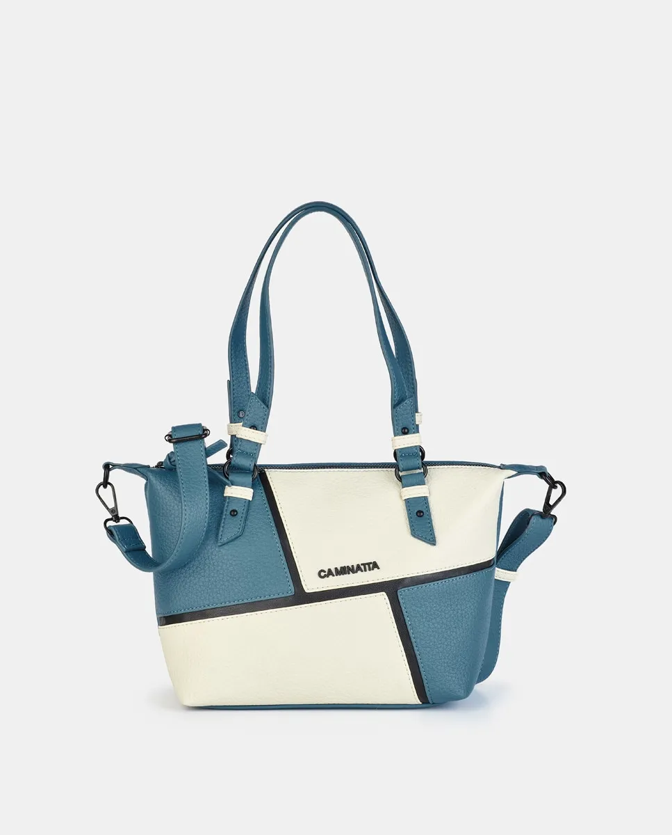 

Сумка Shopping en color multitejano Caminatta, синий