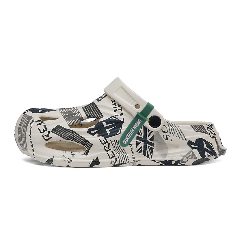 

URBAN AUTHENTIC Клоги мужские хаки, цвет Khaki