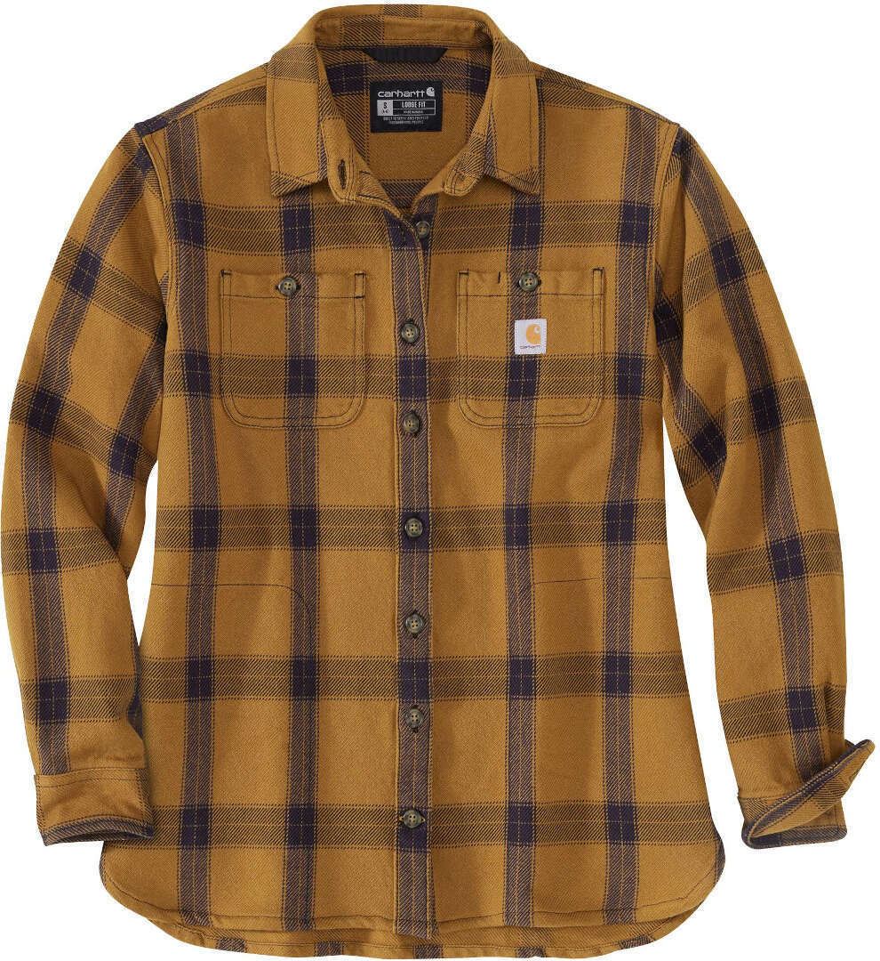 

Рубашка Carhartt Heavyweight Twill Ladies Shirt, коричневый