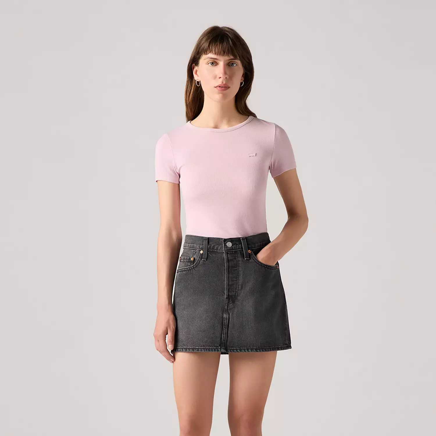 

Футболка Хейса Levi's, цвет Fragrant Lilac - Blue