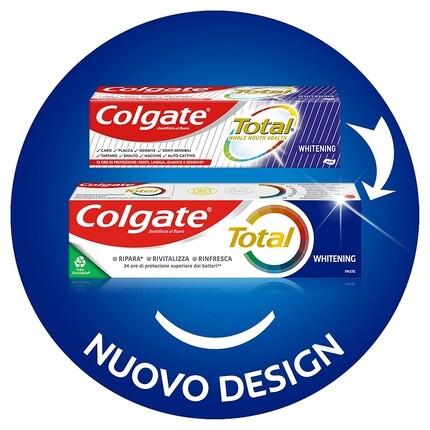 

Зубная паста Colgate Total Whitening с антибактериальными ингредиентами 75 мл