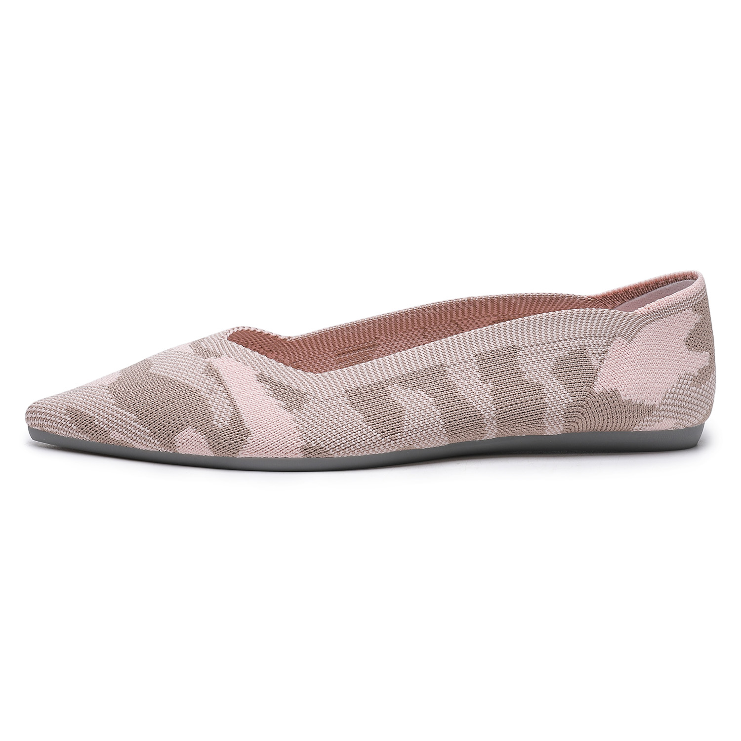 Повседневные однобортные туфли женские ZRO, Pink