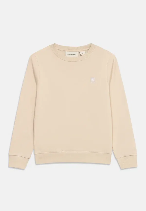 Толстовка Calvin Klein Jeans Mini Badge Sweatshirt, цвет овсяный — фото 3