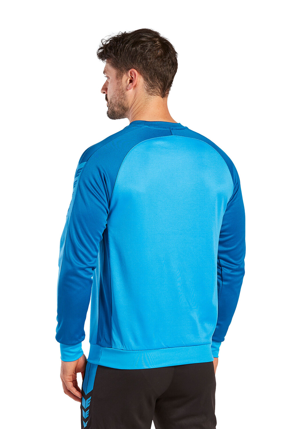 Спортивная футболка erima Six Wings Sweatshirt, цвет curacao/mykonos — фото 2