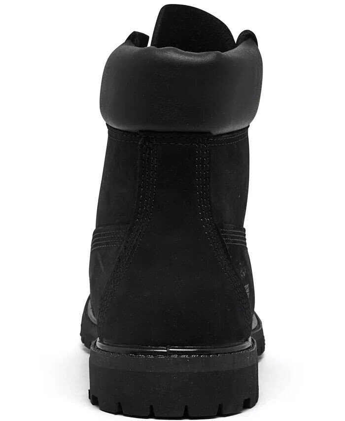 Женские 6-дюймовые водонепроницаемые ботинки премиум-класса от Finish Line Timberland, черный — фото 4