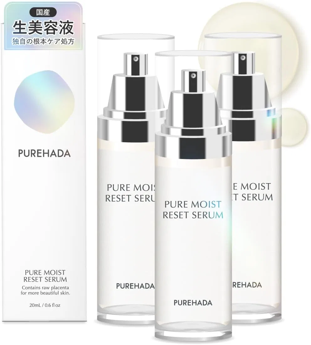 Сыворотка Pure Hada — Для лица Moist Reset Serum с плацентой и гиалуроновой кислотой, 20 мл