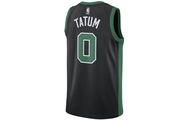 Спортивная футболка nba limited sw fan edition boston celtics tatum 0 black Nike, черный — фото 2