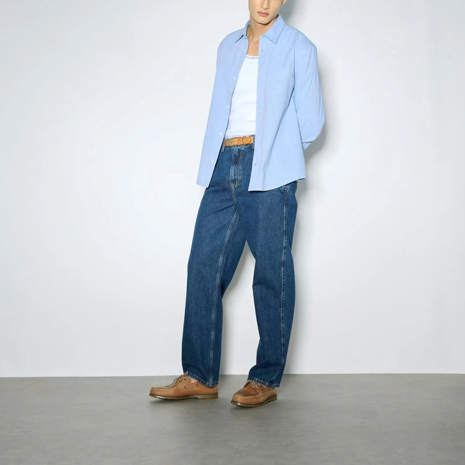 Мужские лоферы от Sperry Leeward с двумя кожаными туфлями — фото 2