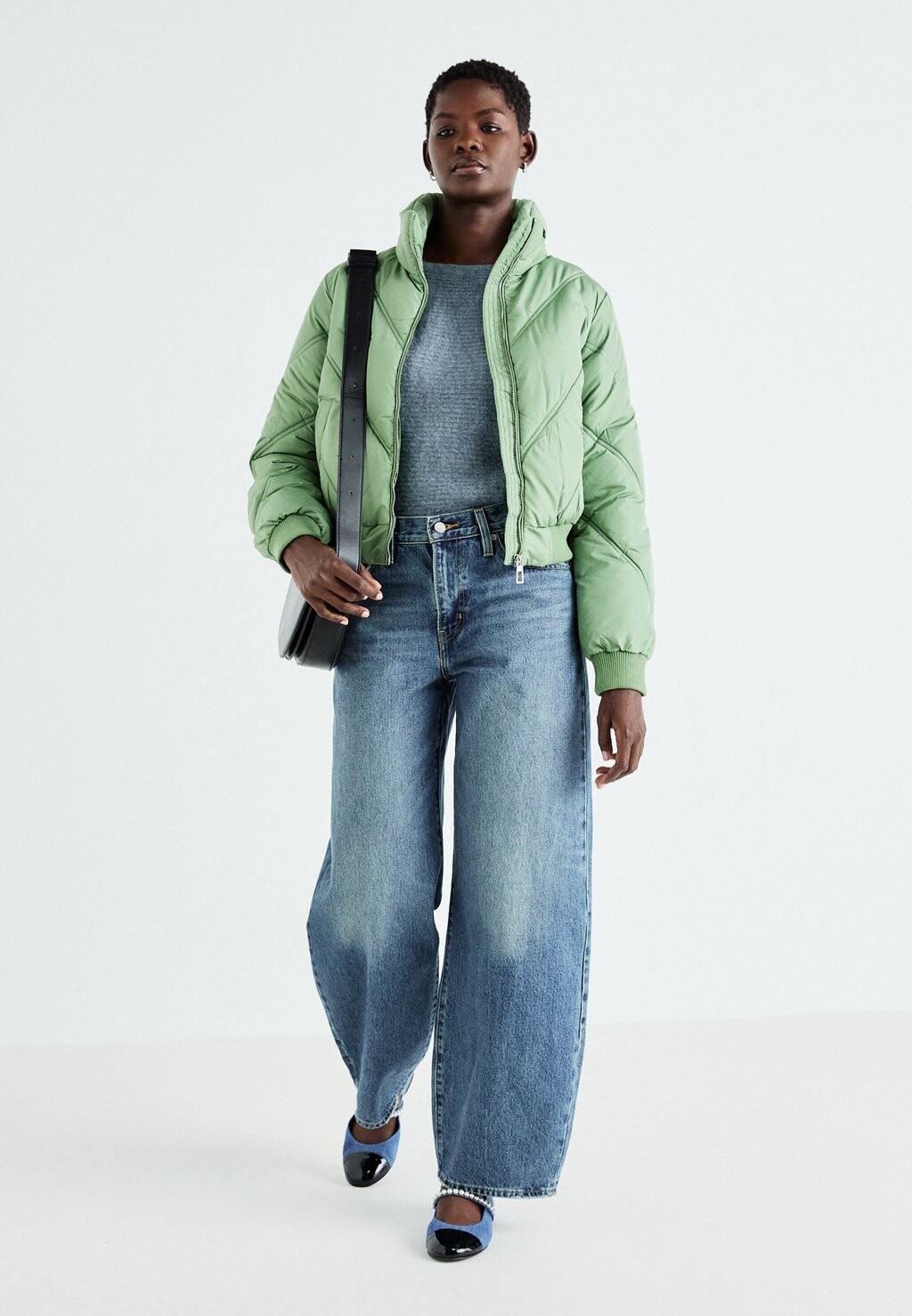 

Зимняя куртка ONLTAMARA QUILTED JACKET ONLY, зеленый