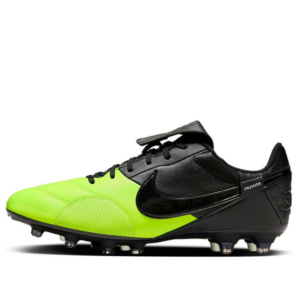 

Кроссовки premier 3 firm-ground soccer cleats 'black green' Nike, черный