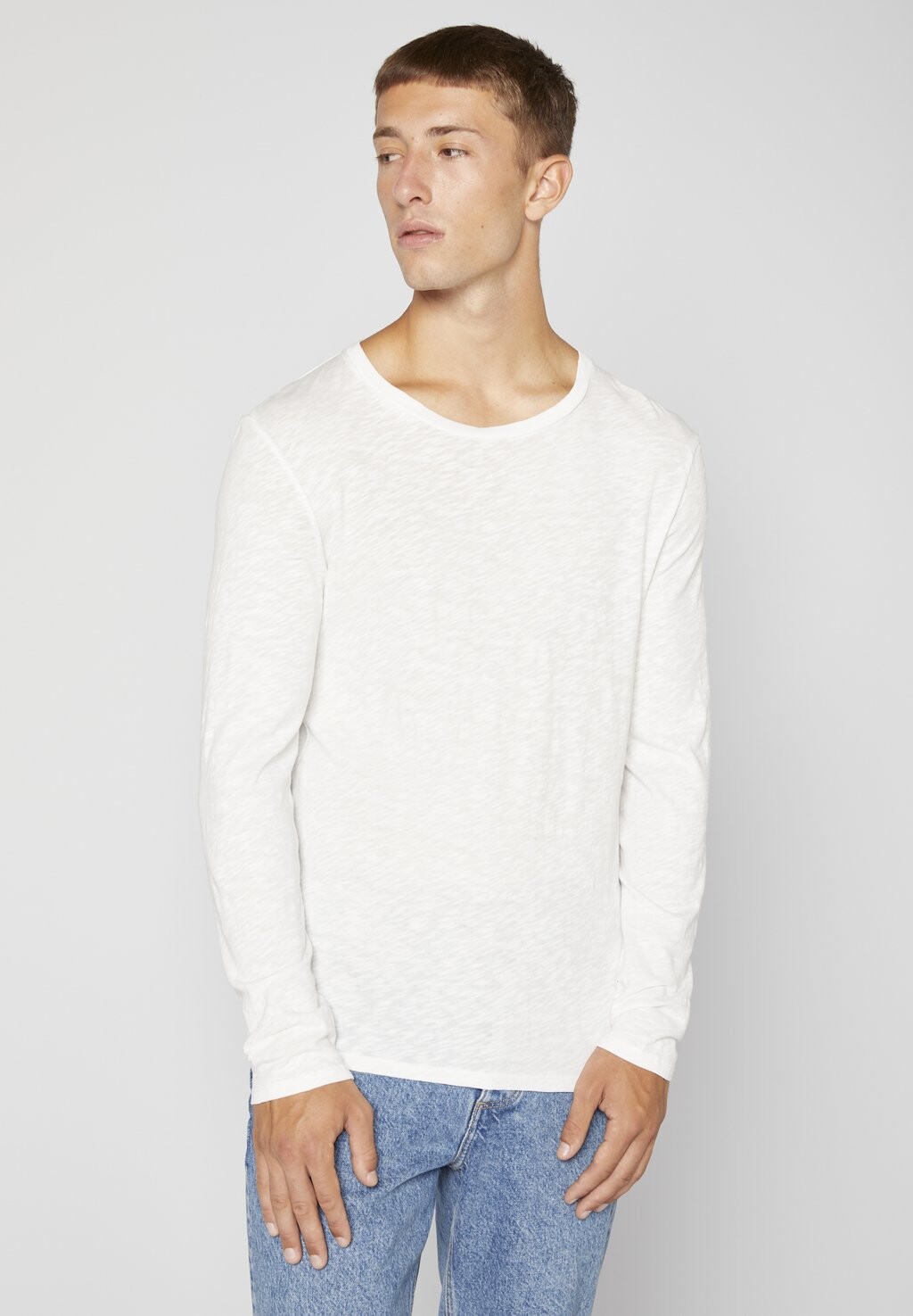 

Футболка с длинным рукавом Homme Bysapick American Vintage, цвет blanc