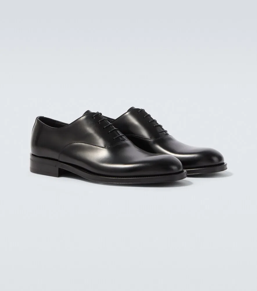 Кожаные оксфордские туфли Canali, черный