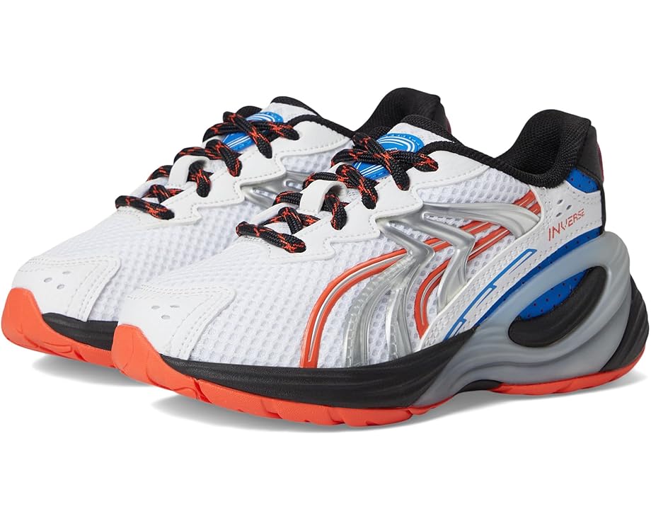 

Кроссовки PUMA Kids Inverse, цвет Puma White/Redmazing/Hyperlink Blue/Puma Black 1
