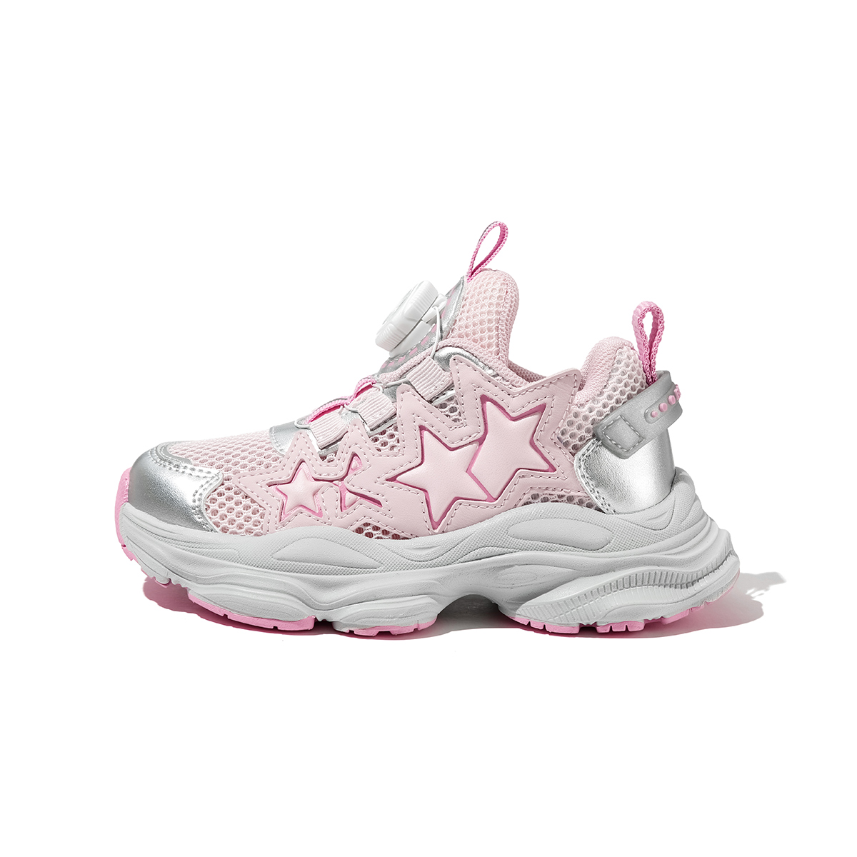 

Низкие детские кроссовки для повседневной жизни BELLE, розовый