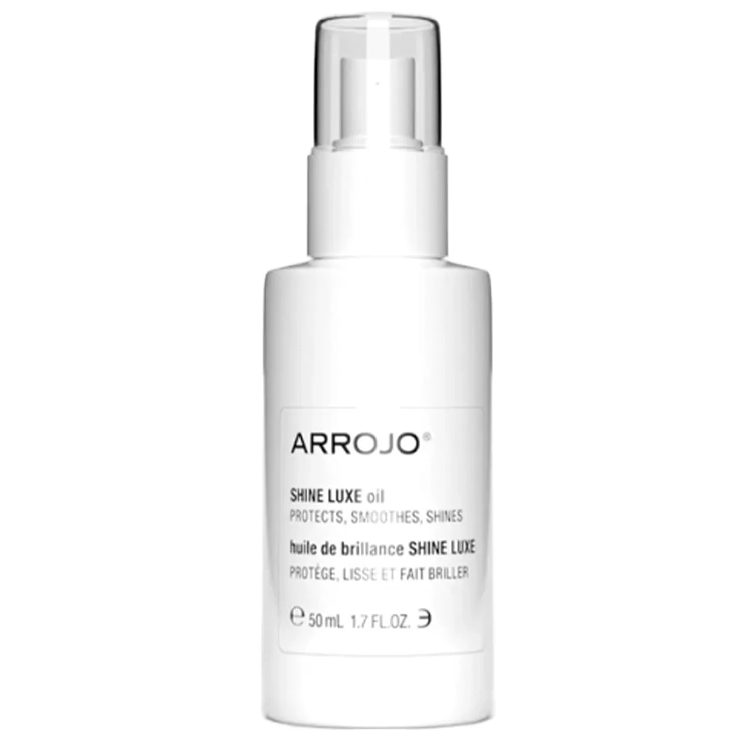 Arrojo Shine Luxe Hair Oil, 50 мл - несмываемое масло без парабенов и сульфатов с витамином B5, жожоба и миндалем для интенсивного увлажнения и термозащиты всех типов волос