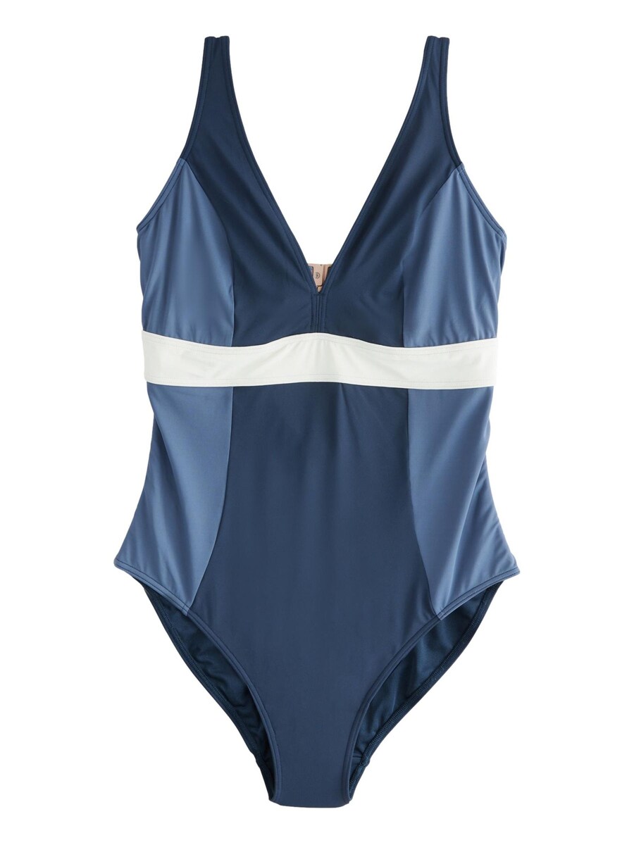 

Купальник без косточек Next, цвет Navy/Dusty blue