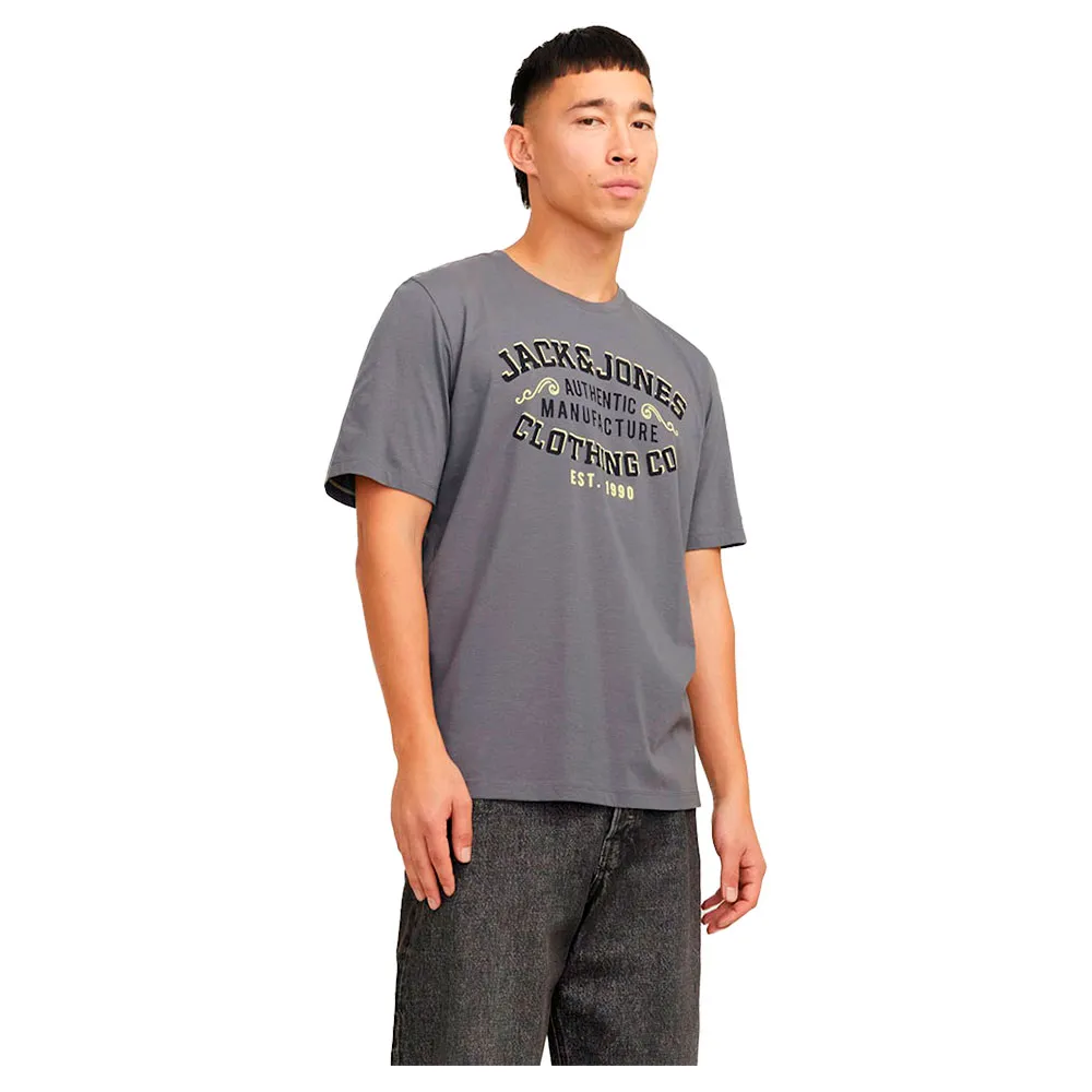 

Футболка с коротким рукавом Jack & Jones Logo, серый