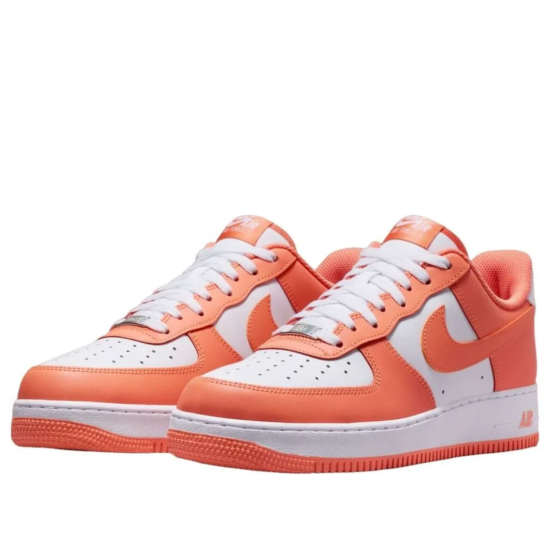 Кроссовки Nike Air Force 1 Low 'White Orange Frost' — фото 2