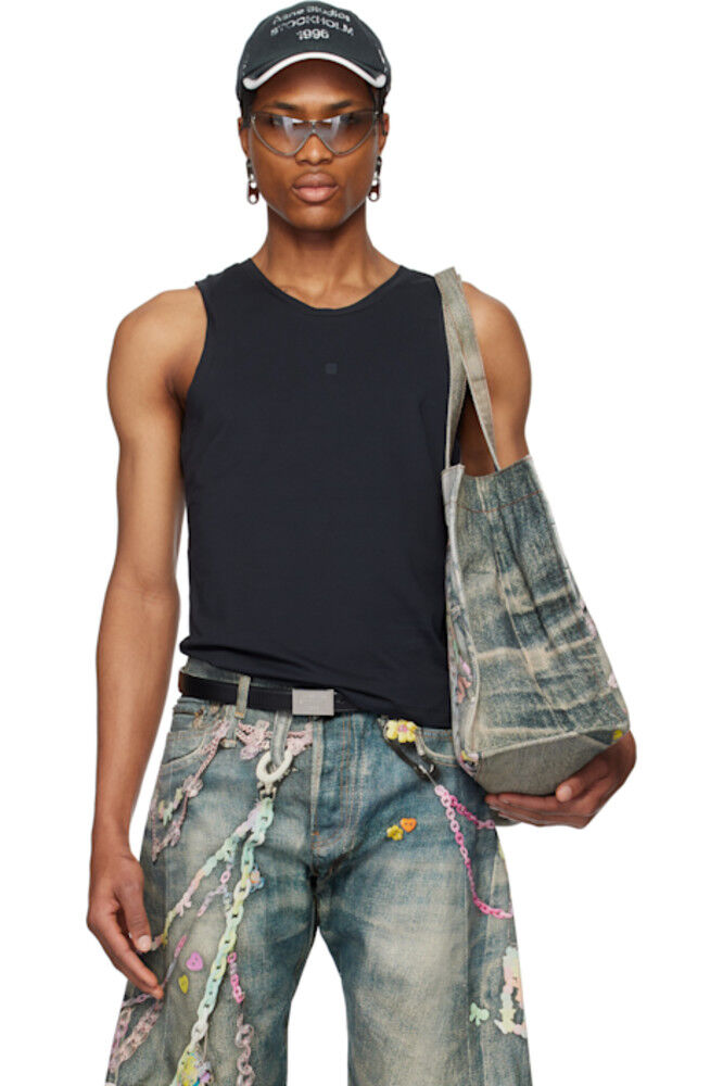 

Черная майка из джерси Acne Studios