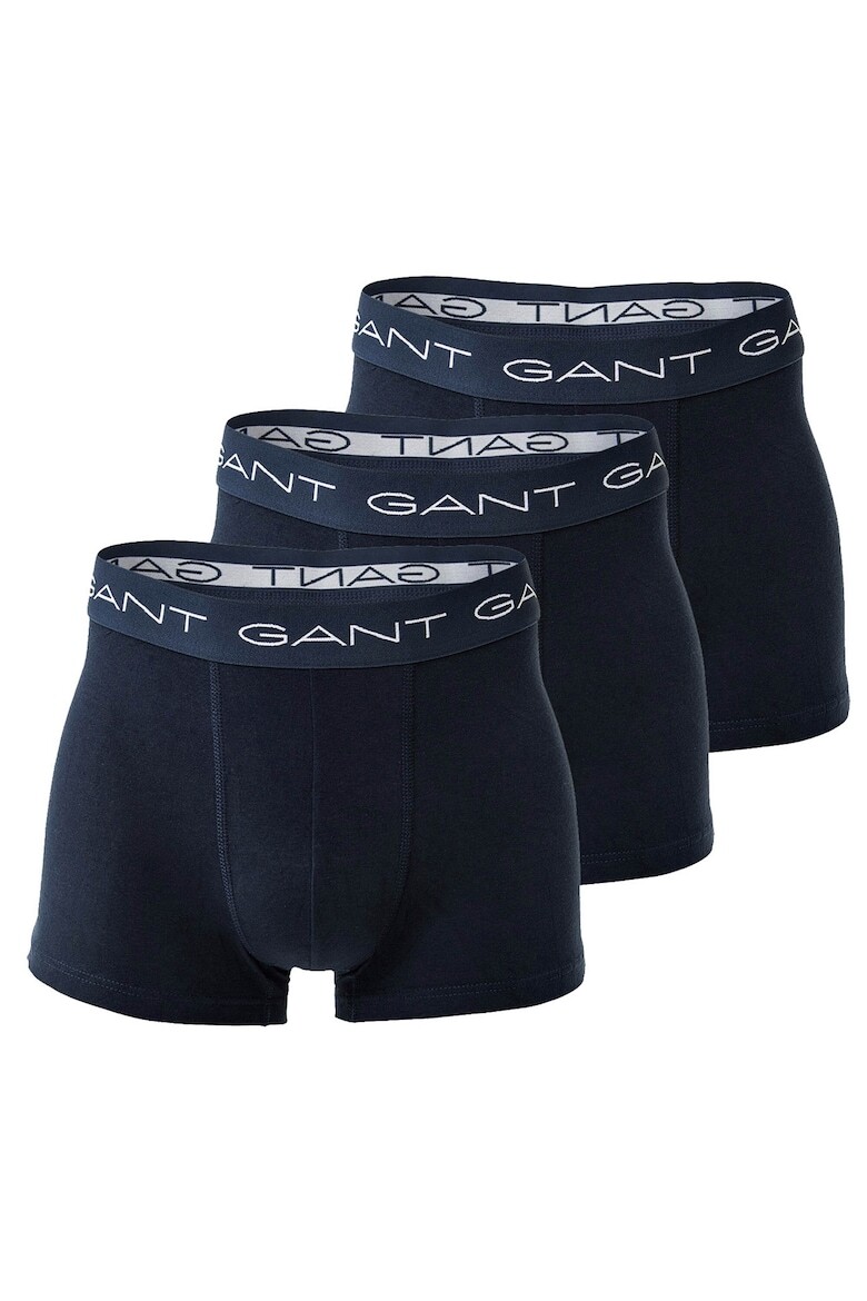 

Боксеры с логотипом, 3 пары Gant, синий