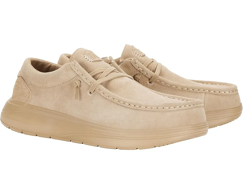 Лоферы Hey Dude Wally COMF Suede, Tan