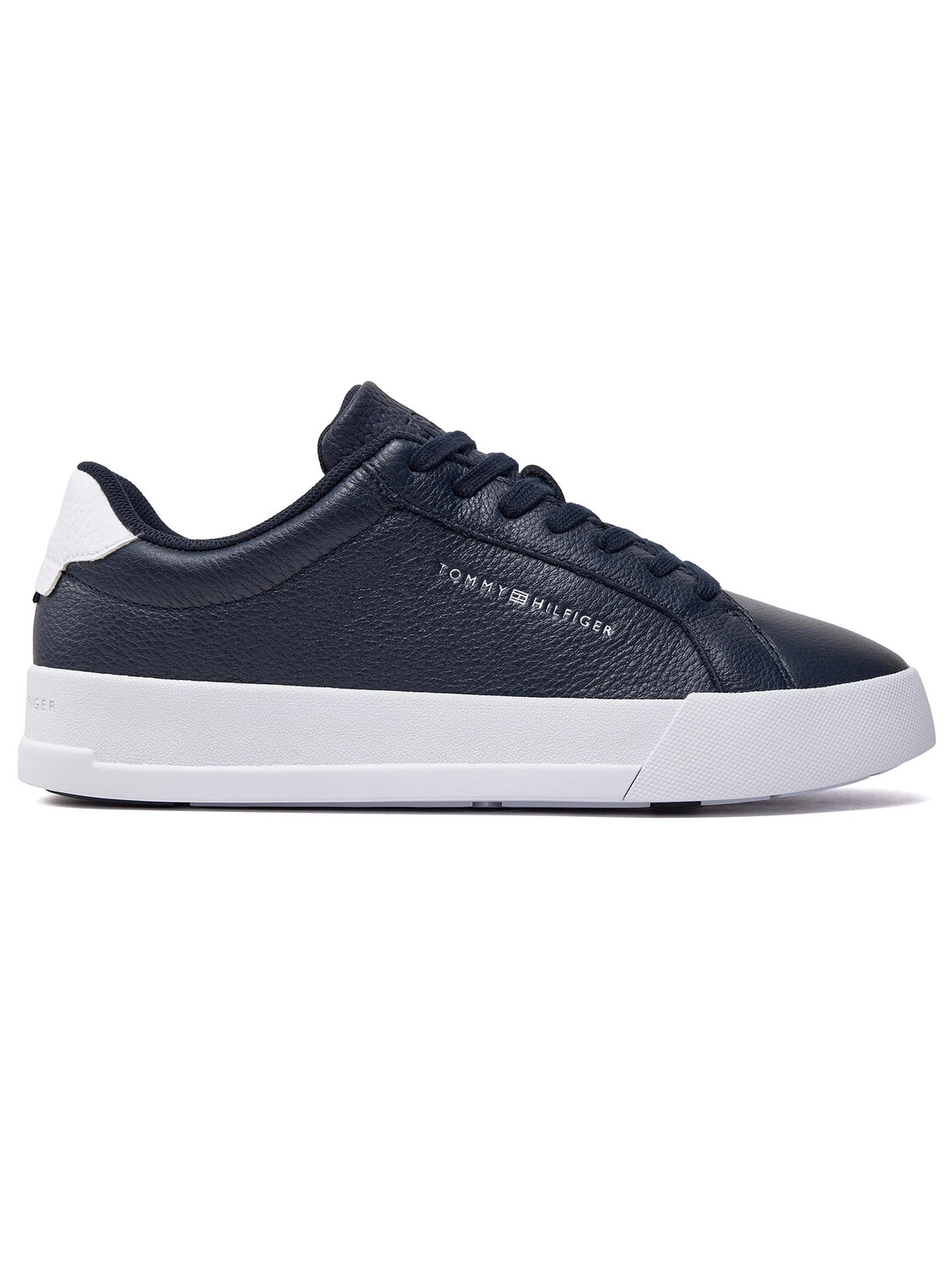 

Кроссовки hilfiger sneaker in pelle zigrinato Tommy, синий