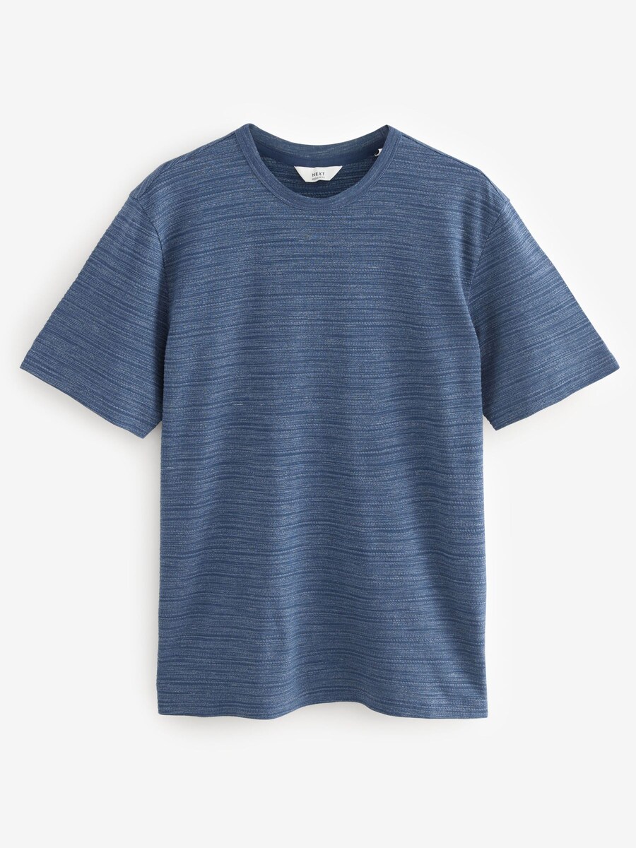 Классическая футболка Next Shirt, цвет sapphire/grey/light grey/olive — фото 3