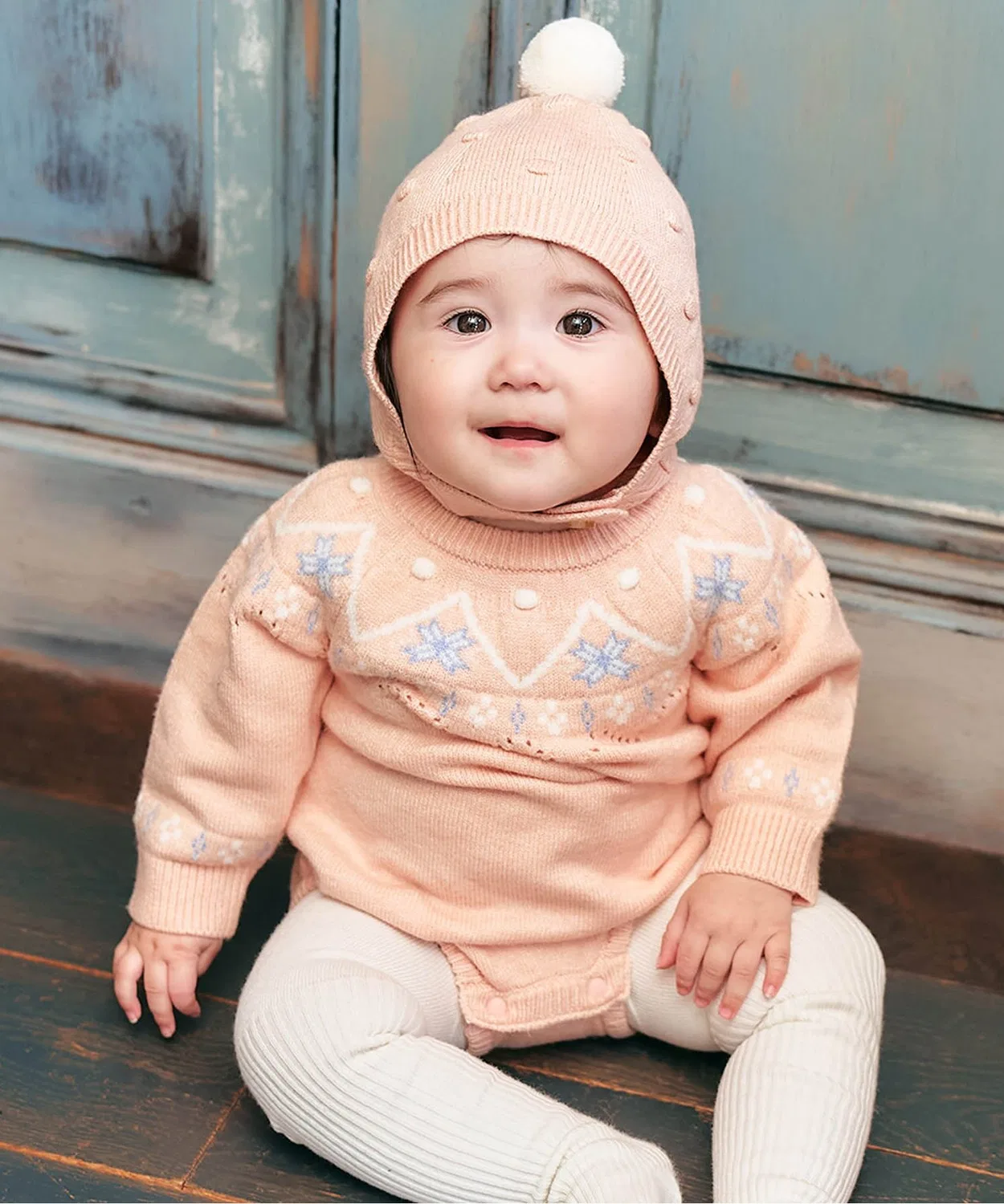 Боди-комбинезон Nordic Knit, бренд apres les cours, розовый