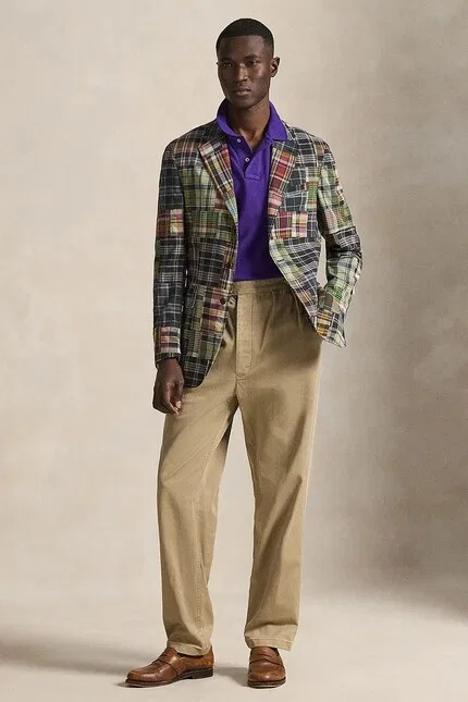 Поло из гладкой ткани Polo Ralph Lauren, фиолетовый — фото 3