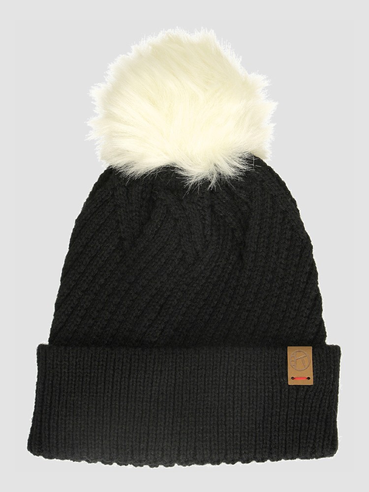 

Шапка Kazane Altai Beanie, black/white asparagus