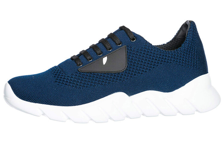 FENDI Scarpe Uomo Low 'Navy Black'