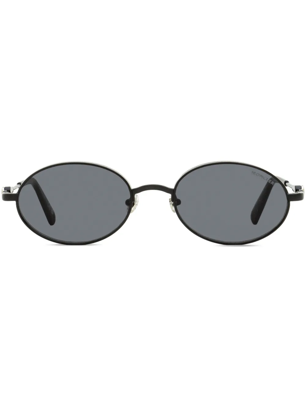 

Солнцезащитные очки Tatou в овальной оправе Moncler Eyewear, черный