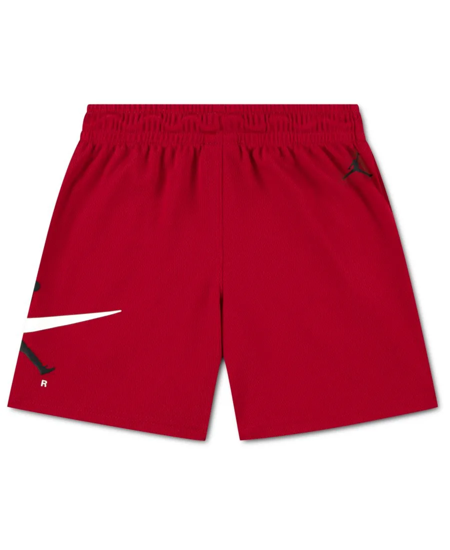 Детские шорты из сетчатой ткани Arch Mesh, размер 4-7X Jordan, gym красный — фото 2