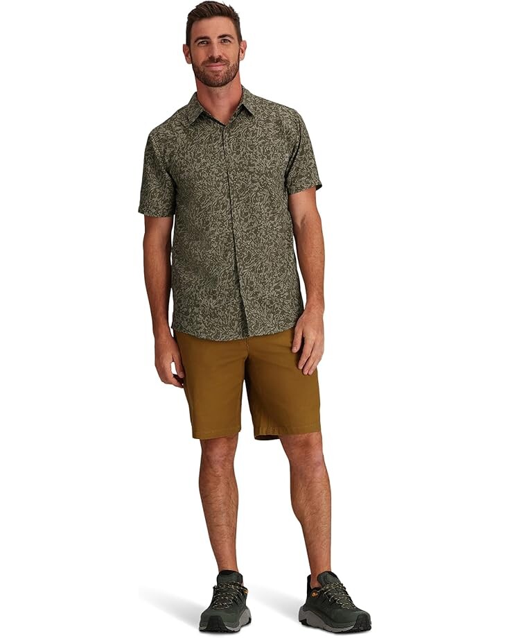 

Рубашка Royal Robbins Amp Lite Printed, цвет Fiddlehead Fortuna Print