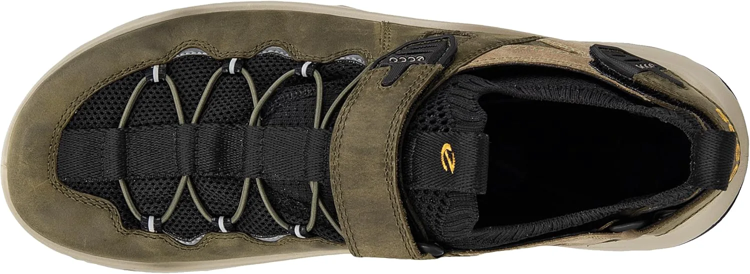 Мужские сандалии ECCO Offroad Explorer с двумя ремешками, черный — фото 4