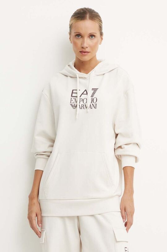 

Толстовка EA7 Emporio Armani, бежевый