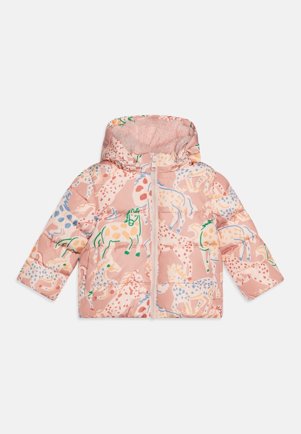 

Зимняя куртка PUFFER Stella McCartney Kids, светло-розовый