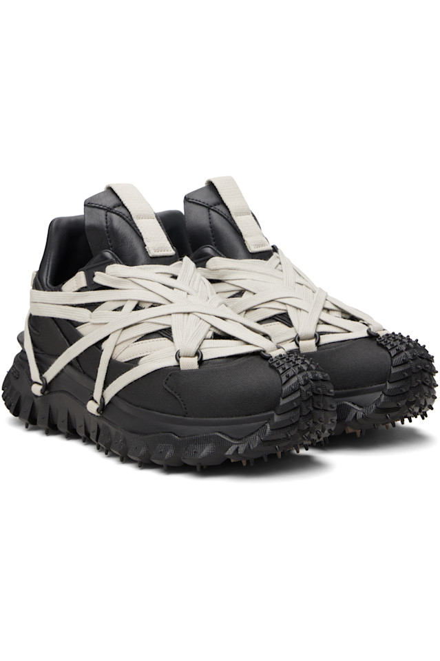 Кроссовки Moncler + Rick Owens Trailgrip Megalace, черный — фото 4
