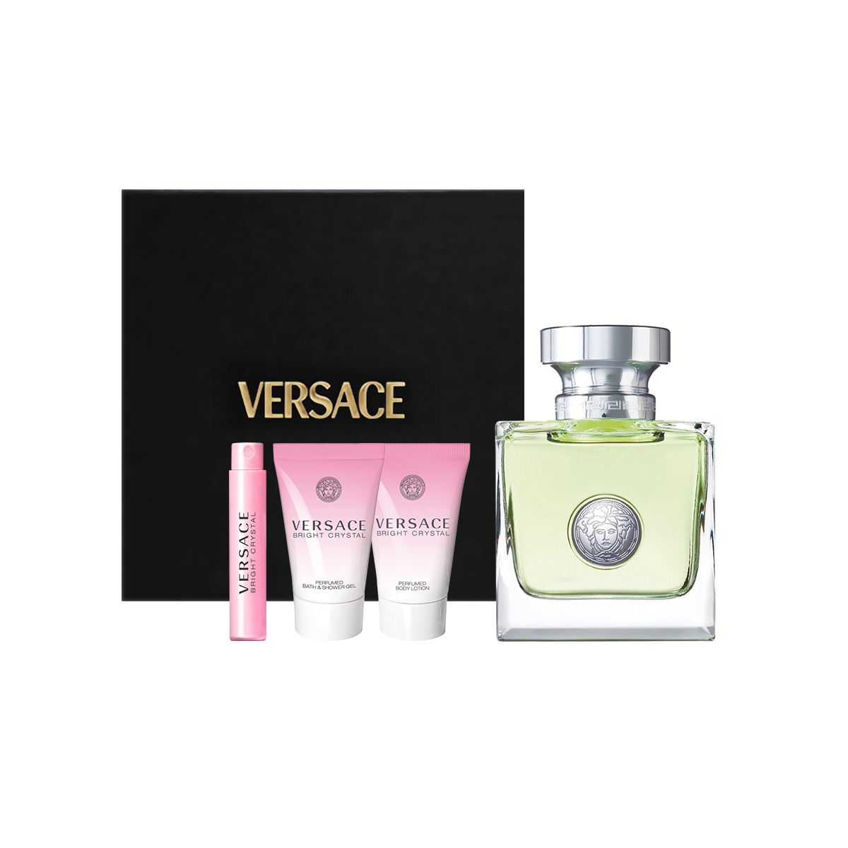 

Heartbeat Women's Perfume Gift Box Set Shower Gel+Moisturizing Lotion Eau De Toilette Floral Scent VERSACE, heartbeat women's perfume 30ml+sample 1ml+diamond shower gel 25ml+diamond body lotion 25ml