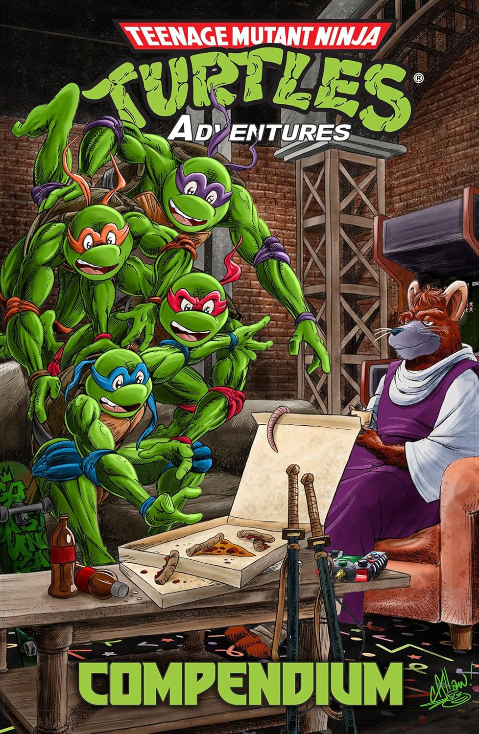 

Teenage Mutant Ninja Turtles Adventures Compendium, Vol. 1 (IDW Publishing)