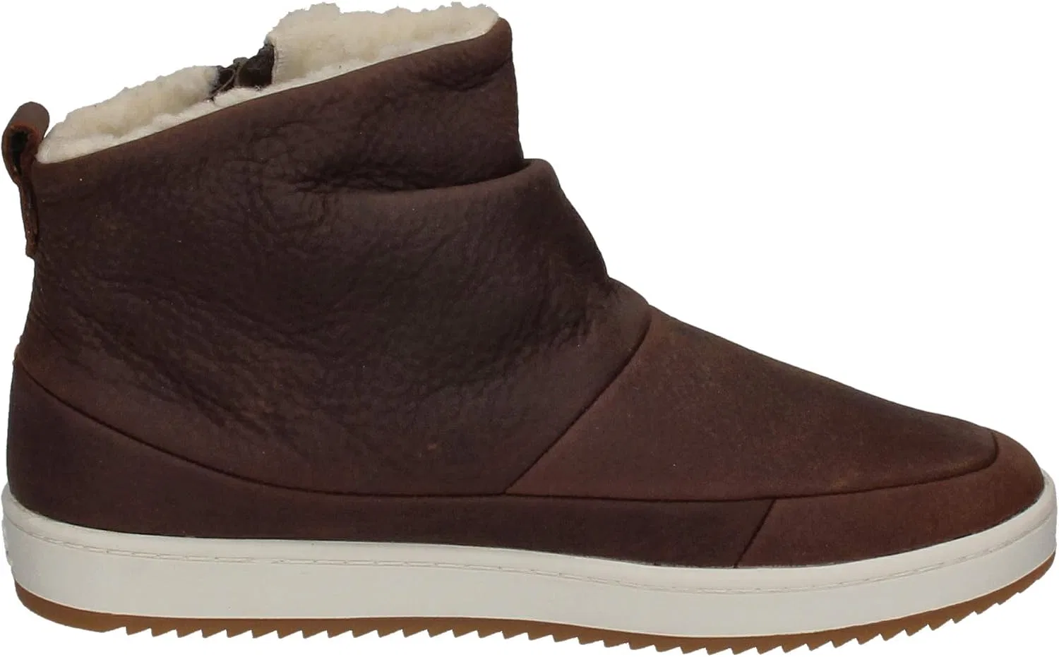 Ботинки Hub Ridge L30 Merlins Leather Dark Brown Off White Dark Gum, Cognac Off White Dark Gum — фото 4