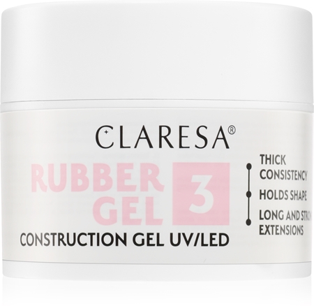 

Гель-лак для наращивания ногтей Claresa Rubber Gel Construction Gel UV/LED, 03 45 g